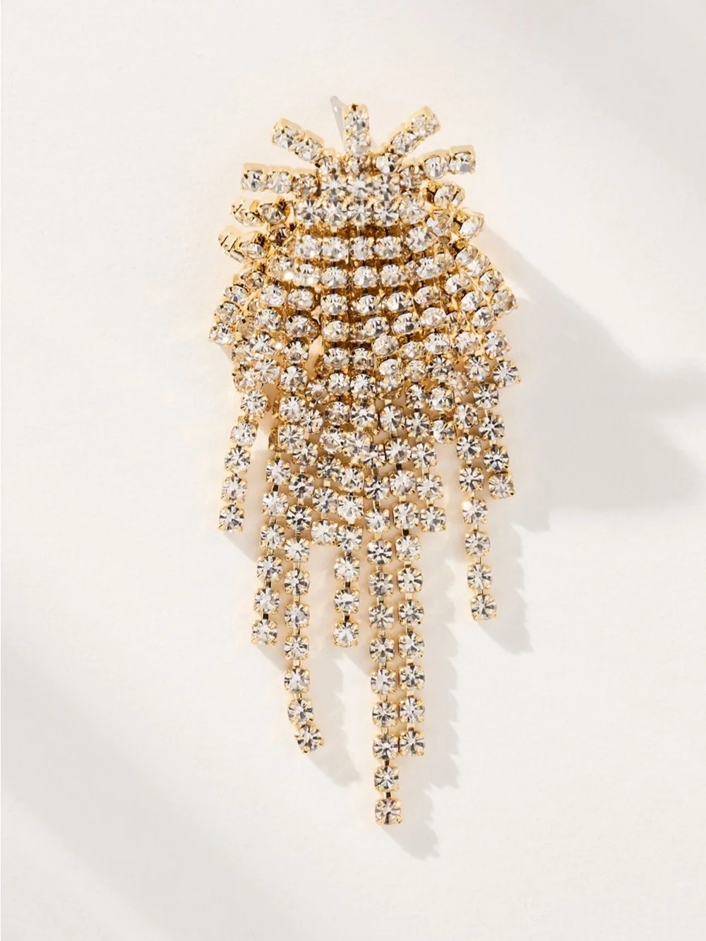 Anthropologie Crystal Firework Earrings